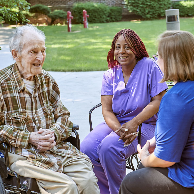 Assisted Living Courtyard